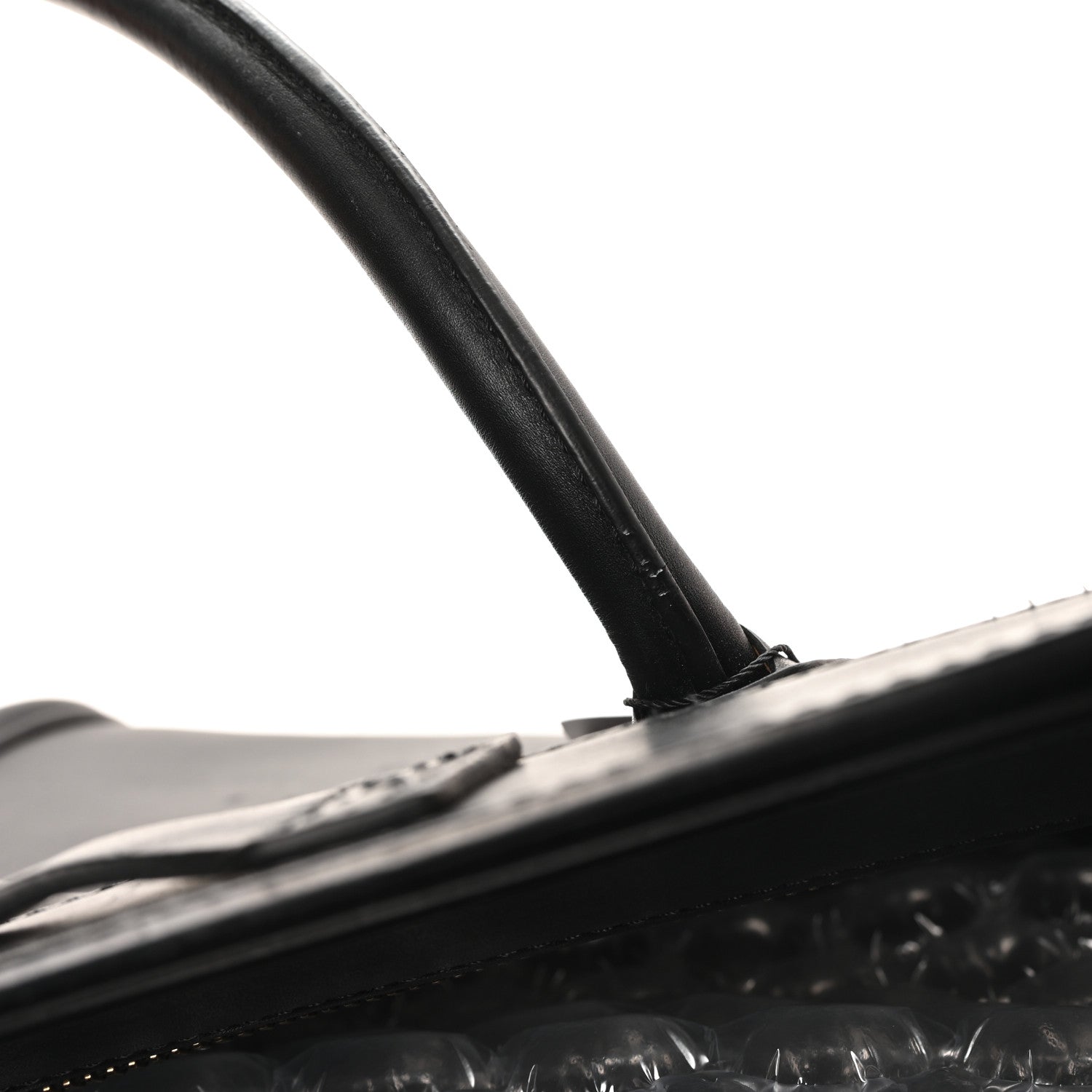 Smooth Calfskin Mini Luggage Black