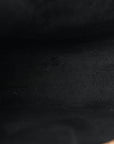Grained Calfskin Caro Double Pouch Black