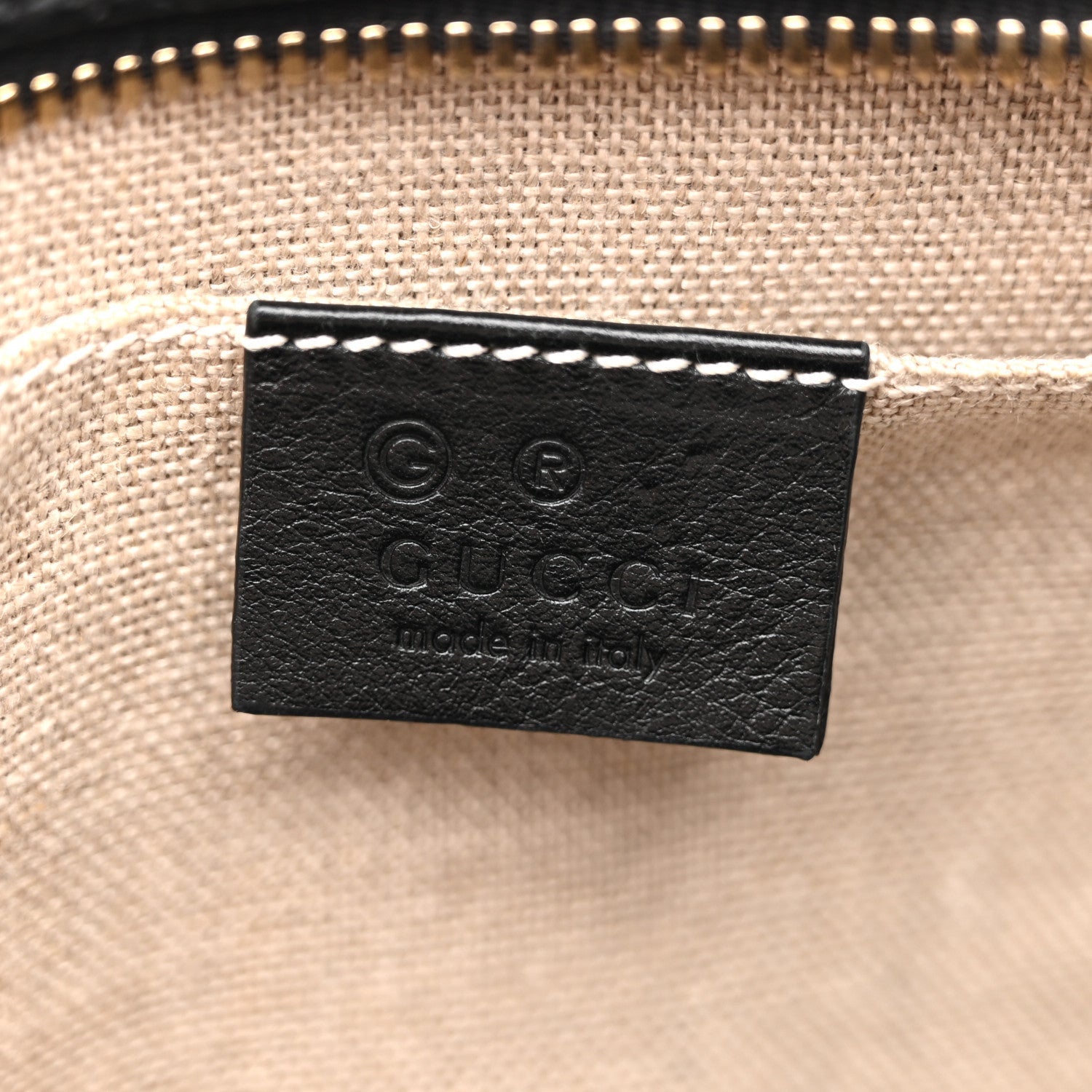 MicroGCCIssima Mini Bree Messenger Bag Black