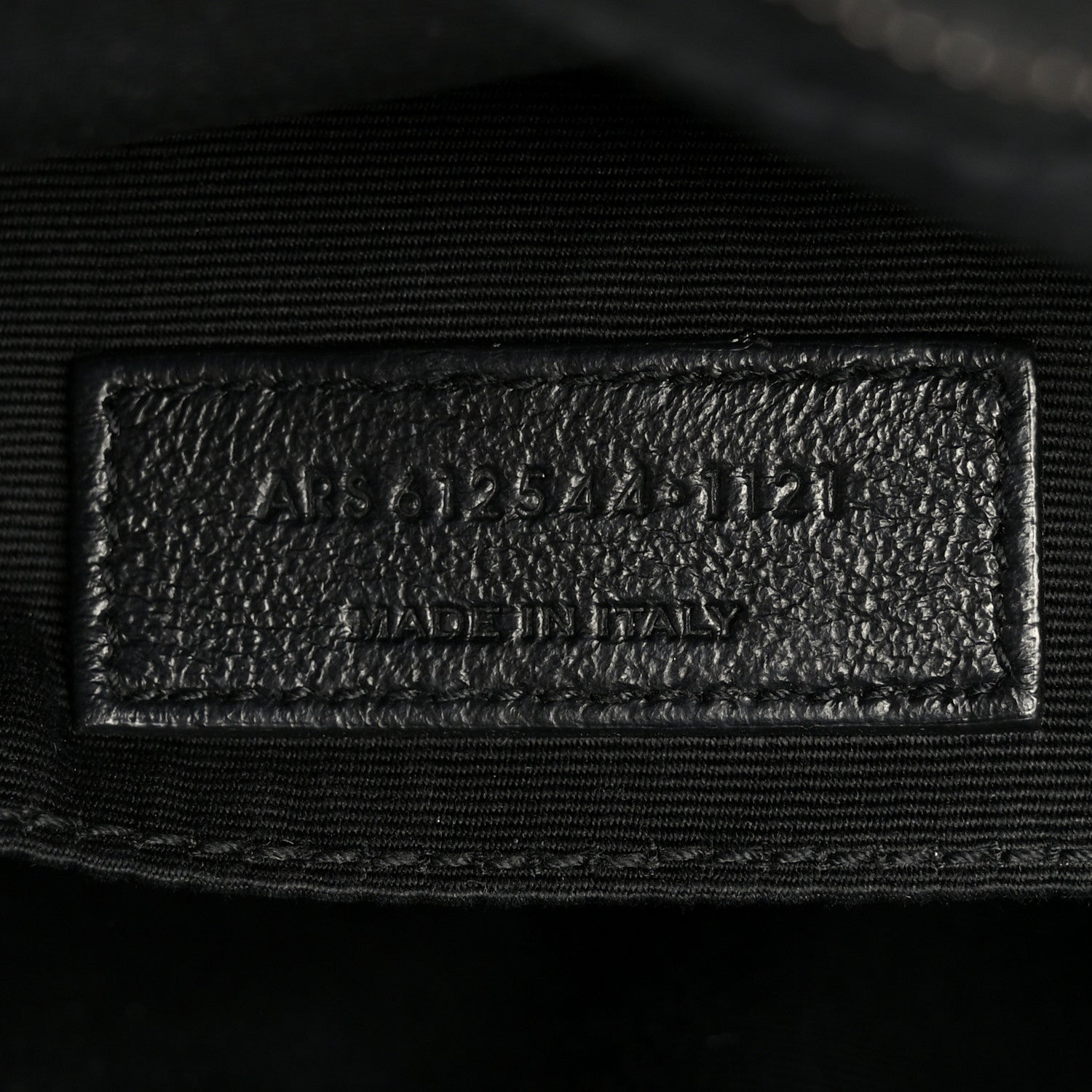 Calfskin Matelasse Monogram Lou Camera Bag Black