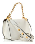 Agnello Old Shine F is FNDI Kan U Shoulder Bag White