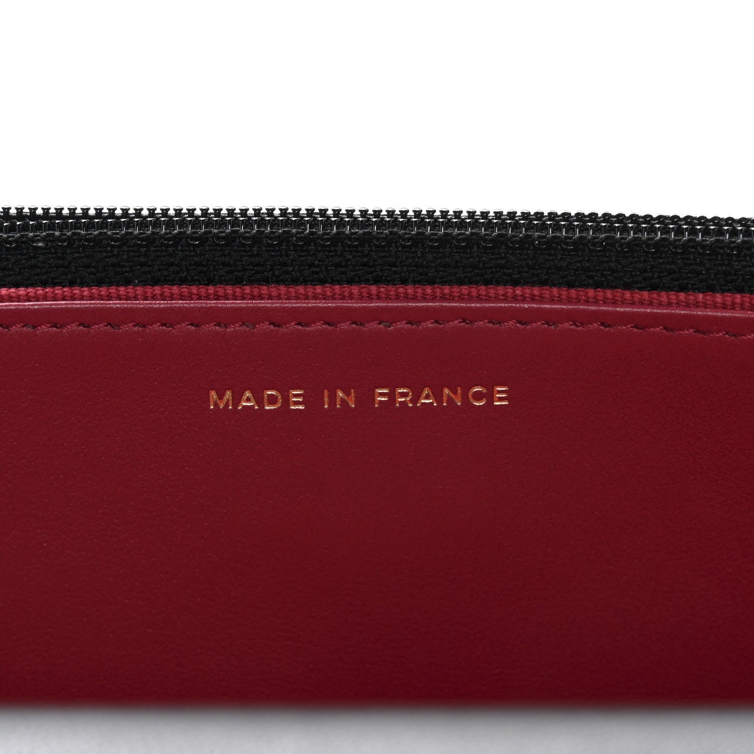 Lambskin Quilted CHNL 19 Wallet On Chain WOC Black