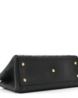 GCCIssima Signature Medium Shoulder Tote Bag Black