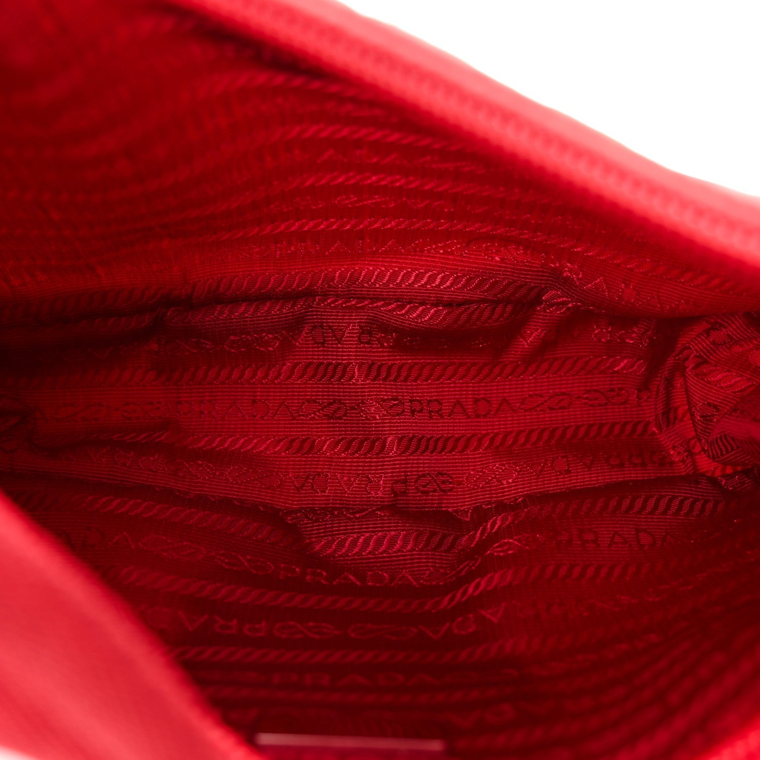 Tessuto Nylon Mini Re-Edition 2000 Bag Rosso
