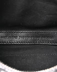 Metallic Agneau Arena Mini Le Cagole Duffle Crossbody Bag Silver