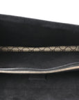 GG Supreme Monogram Crystal Small Dionysus Shoulder Bag Black