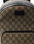 GG Supreme Monogram Small Eden Day Backpack Black