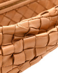 Nappa Intrecciato Small Jodie Caramel