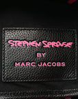 X STEPHEN SPROUSE Grained Calfskin Medium The Tote Bag Pink
