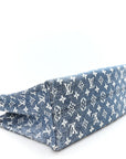 Monogram Jacquard Denim Onthego MM Bleu