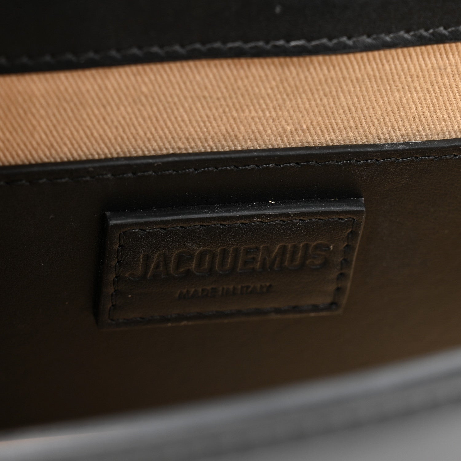 Smooth Calfskin Le Grand Bambino Black