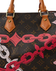 Monogram Bay Speedy 30 Rose Ballerine Poppy