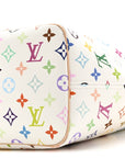 LV X TM Monogram Multicolor Neverfull MM White