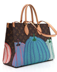 LV X YK Monogram Pumpkin Onthego MM Multicolor