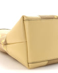 Monogram Jumbo GG Textured Dollar Calfskin Medium Ophidia Shopping Tote Beige Banana