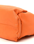 Smooth Butter Calfskin Small The Shoulder Pouch Light Orange