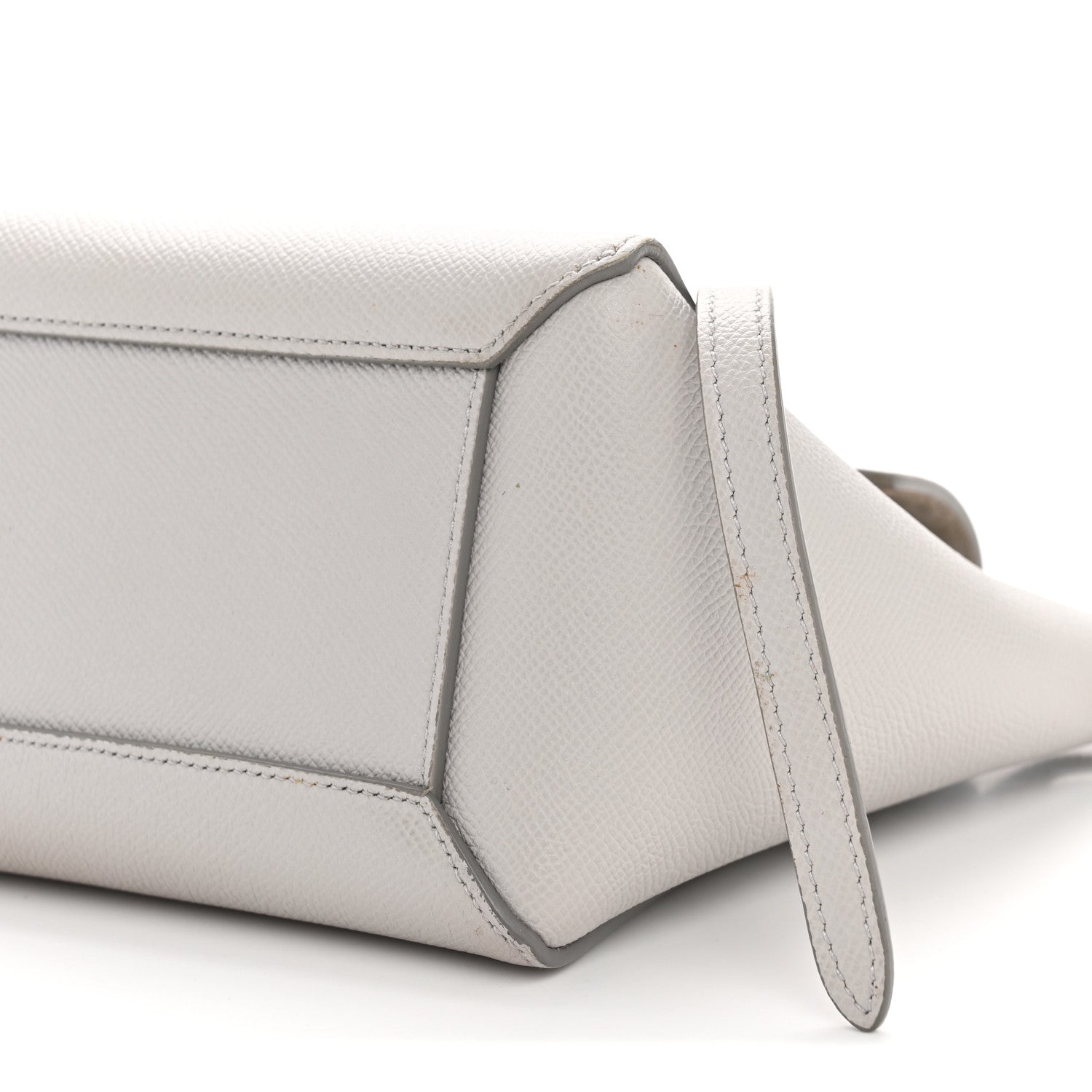 Grained Calfskin Nano Belt Bag Mineral