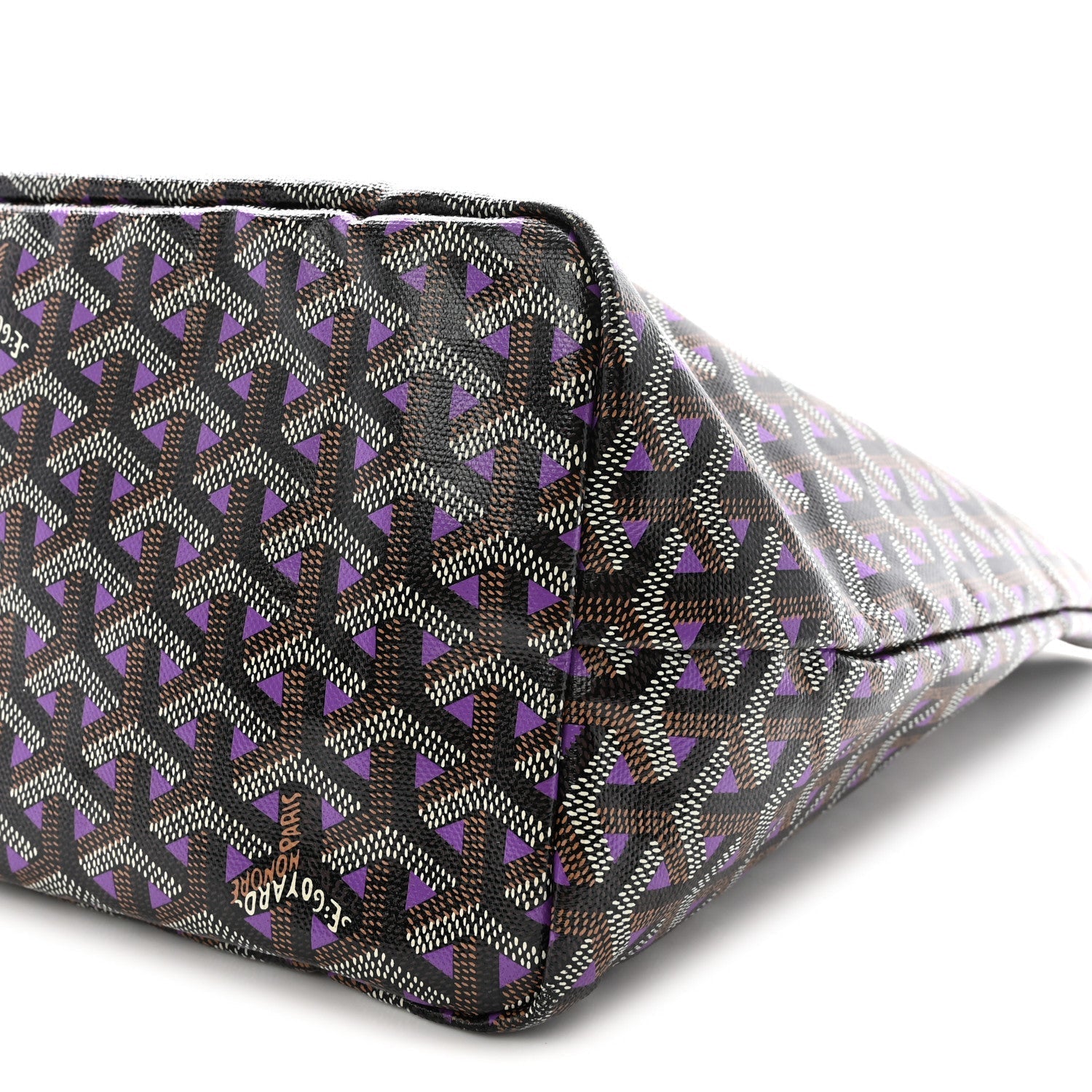 Goyardine Saint Louis Claire Voie PM Black Purple