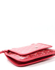 Goyardine Le Jardin Plumet Wallet Clutch Fuchsia