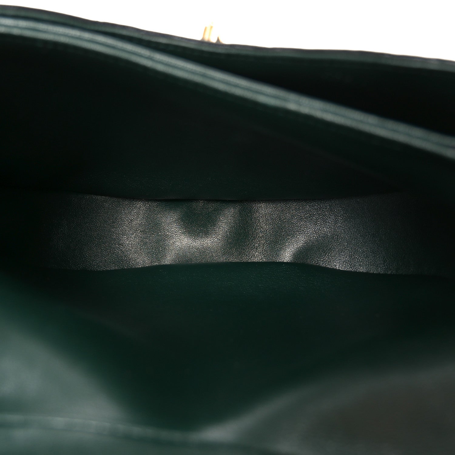Lambskin Quilted Rocking Horse Shoulder Bag Black