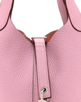 Taurillon Clemence Picotin Lock 18 PM Mauve Sylvestre