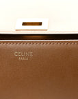 Box Calfskin Medium Classic Box Flap Bag Camel