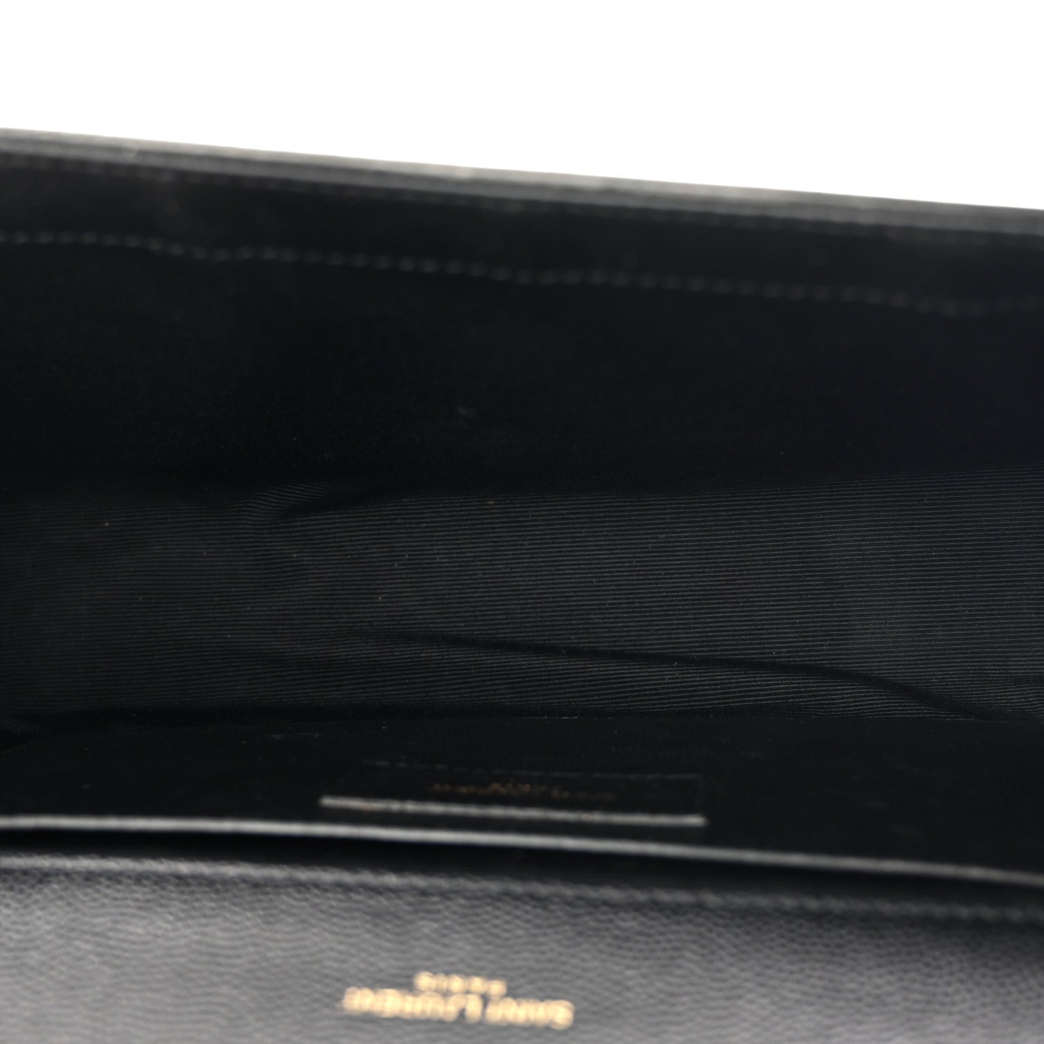 Grain De Poudre Medium Classic Monogram Kate Satchel Black