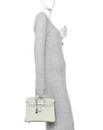 Togo Birkin 25 Gris Neve