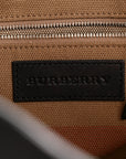 Grainy Calfskin House Check Medium Maidstone Black