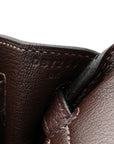 Togo Birkin 25 Chocolate