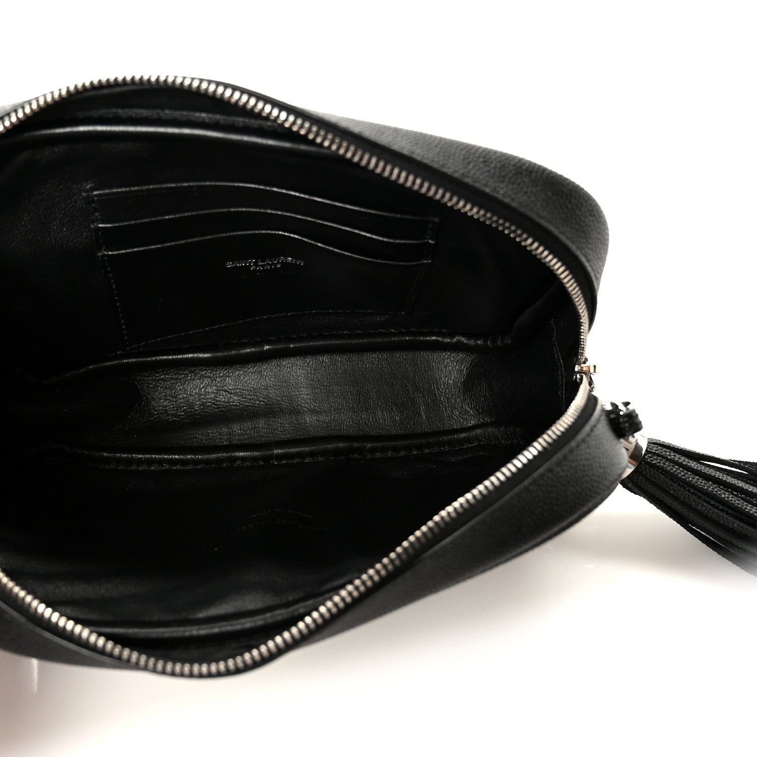 Grain De Poudre Matelasse Monogram Mini Lou Camera Bag Black