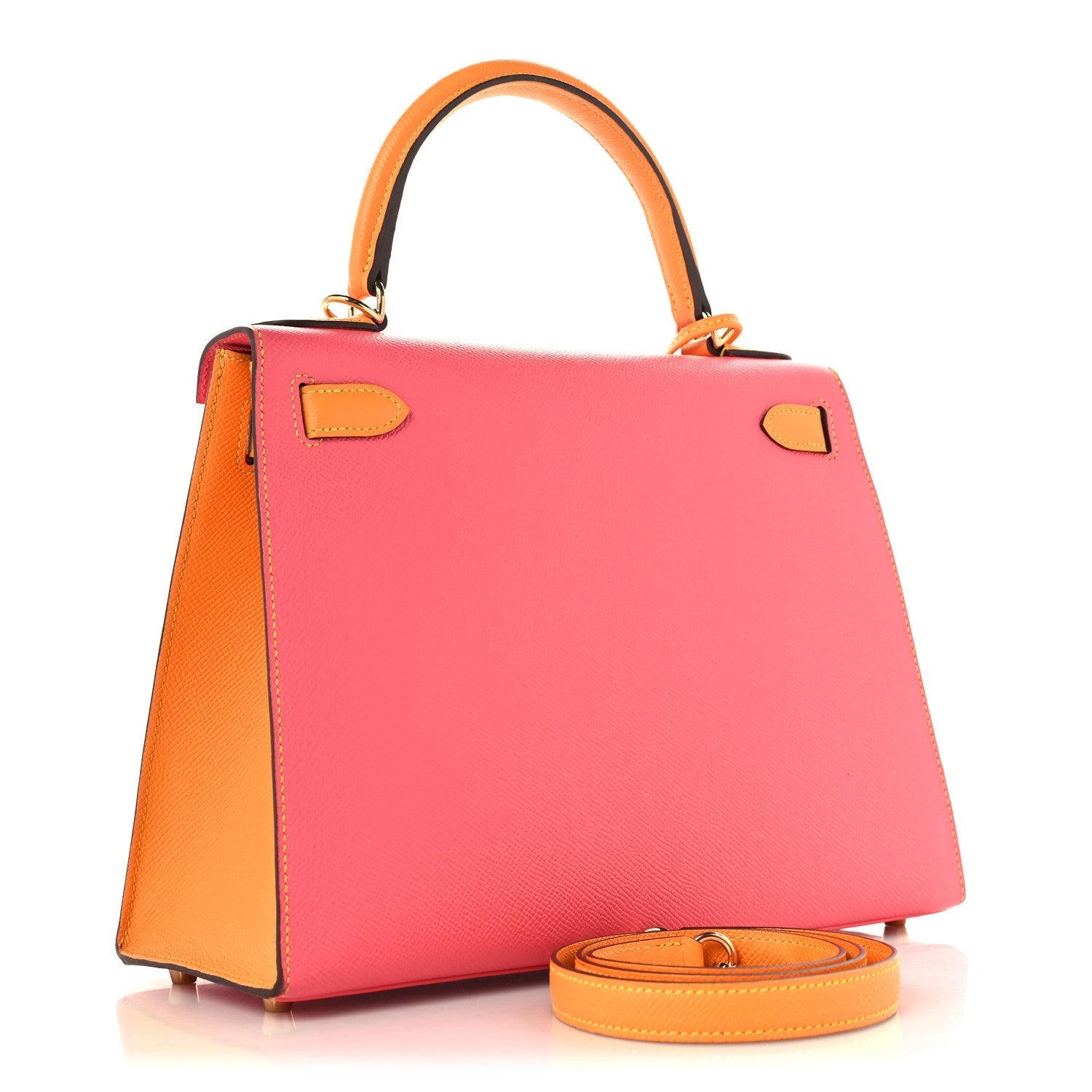 Epsom Horseshoe Kelly Sellier 28  Rose Azalee Jaune D'or