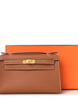 Swift Kelly Pochette Clutch Gold