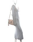 Calfskin Matelasse Monogram Lou Camera Bag Marble Pink