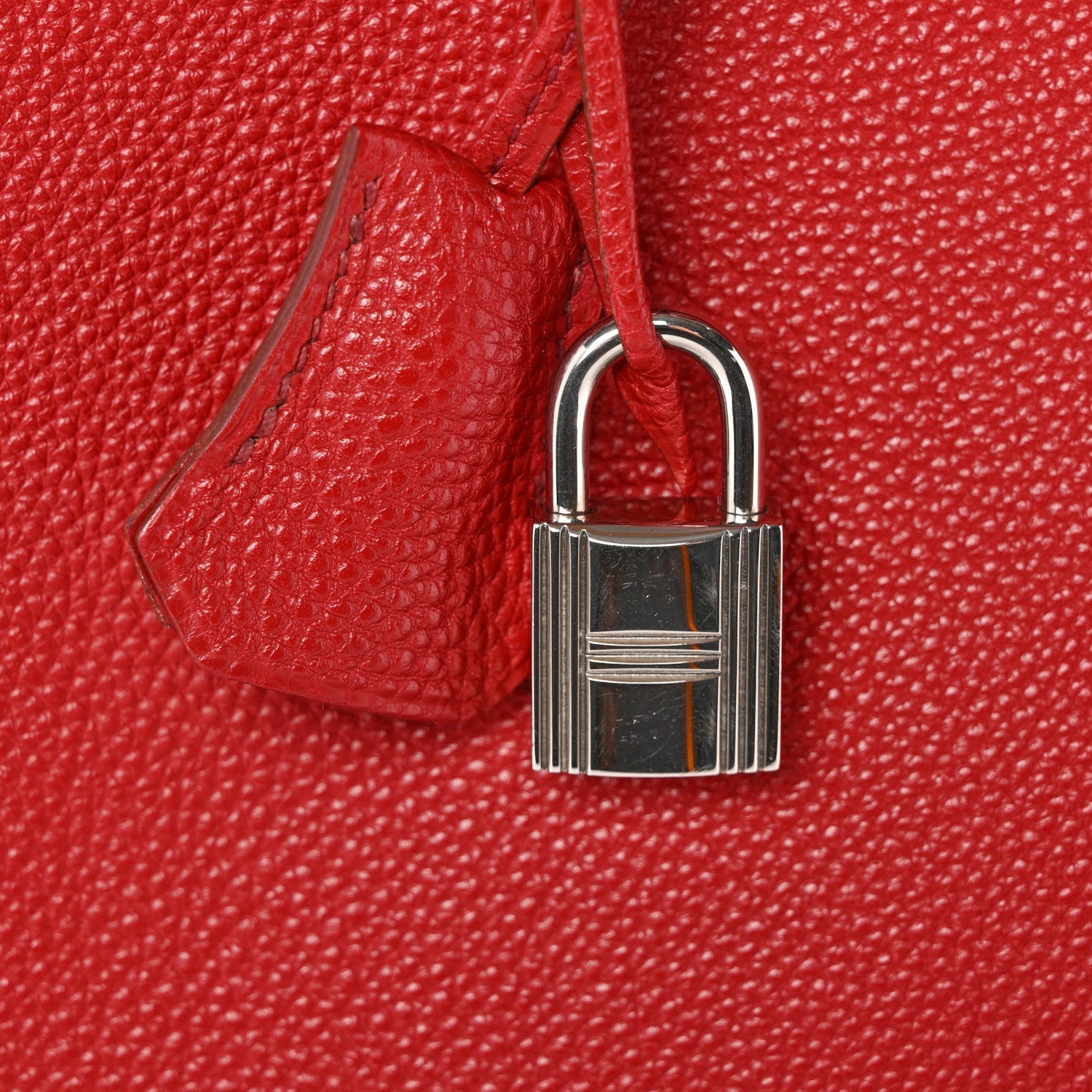 Togo Birkin 35 Rouge Garance