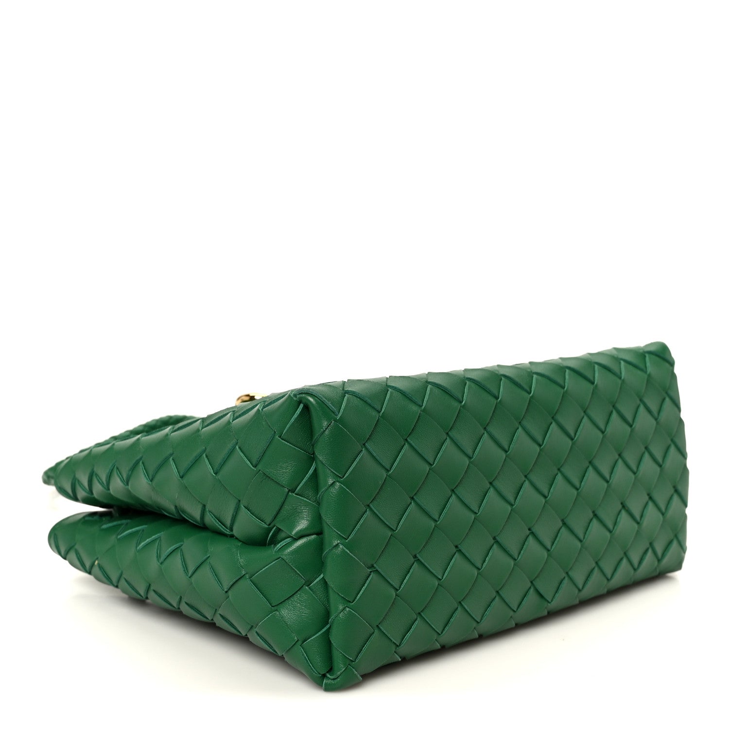 Nappa Intrecciato Small Andiamo Shoulder Bag Jungle