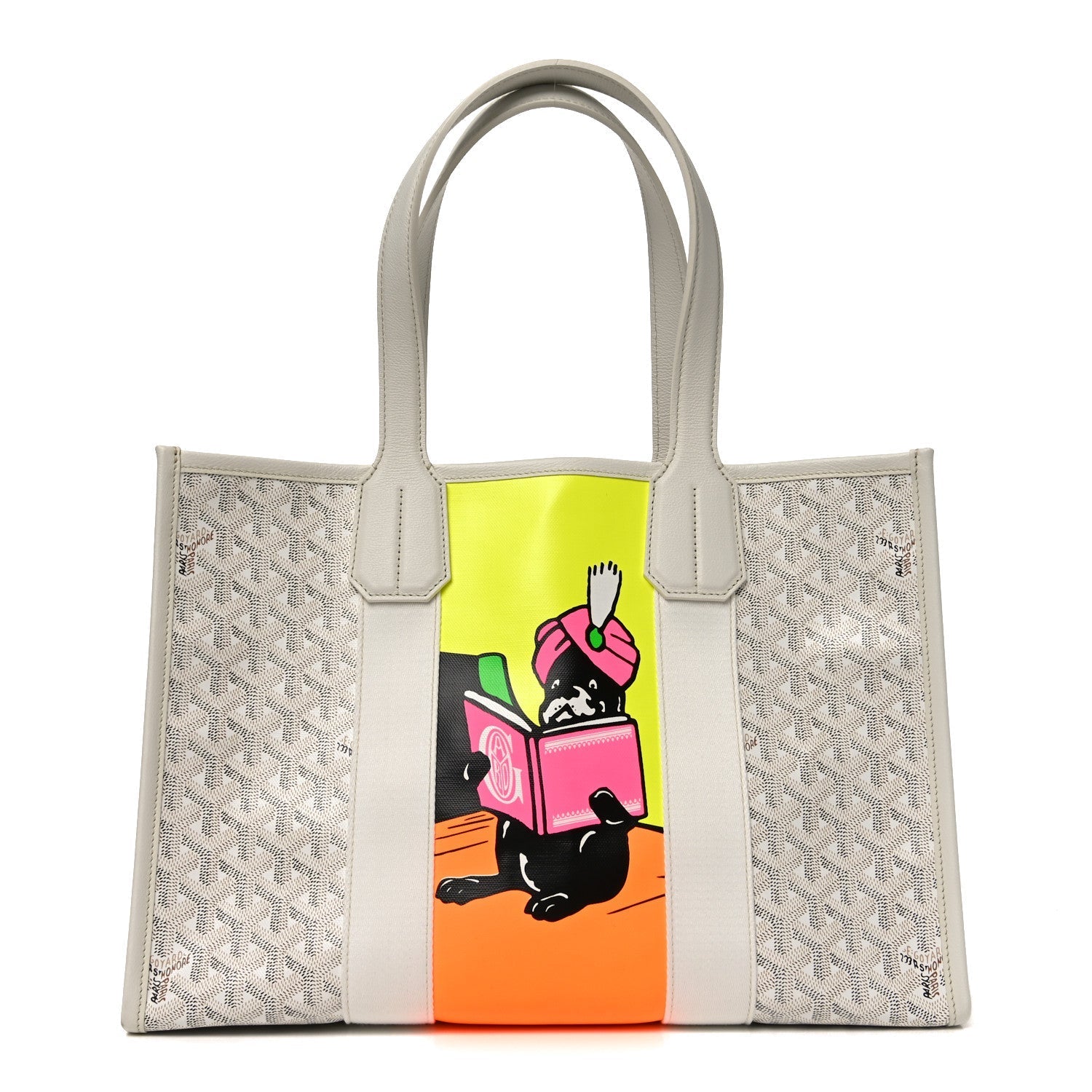 Goyardine Villette Tote White