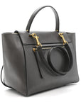 Smooth Calfskin Mini Belt Bag Grey