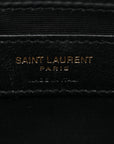 Calfskin Matelasse Monogram Lou Camera Bag Black