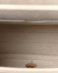 Box Calfskin Medium Bobby Flap Latte
