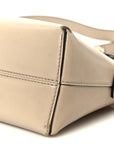 Vitello King Logo Embossed Mini By The Way Boston Bag Nuvola