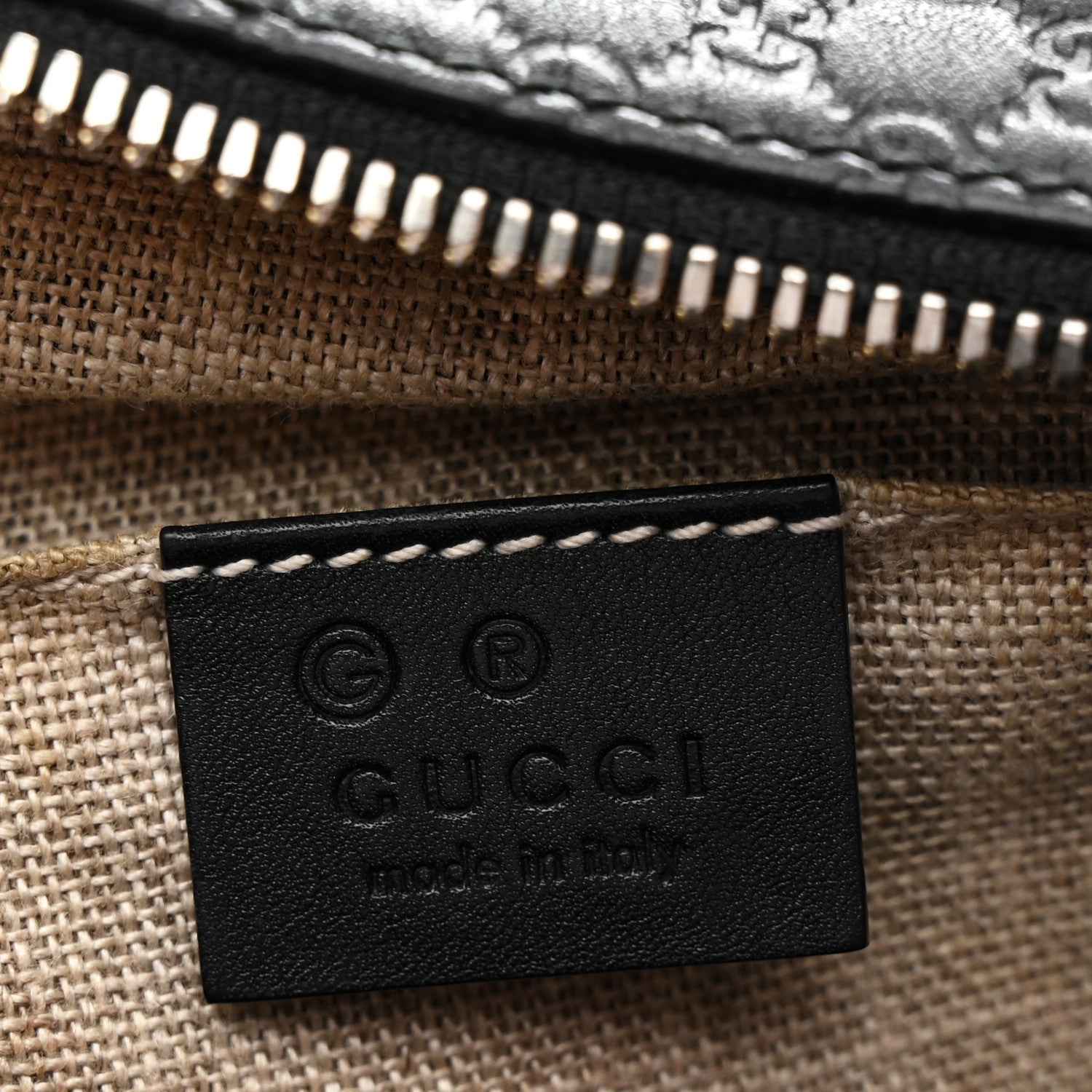 MicroGCCIssima Mini Bree Messenger Bag Black
