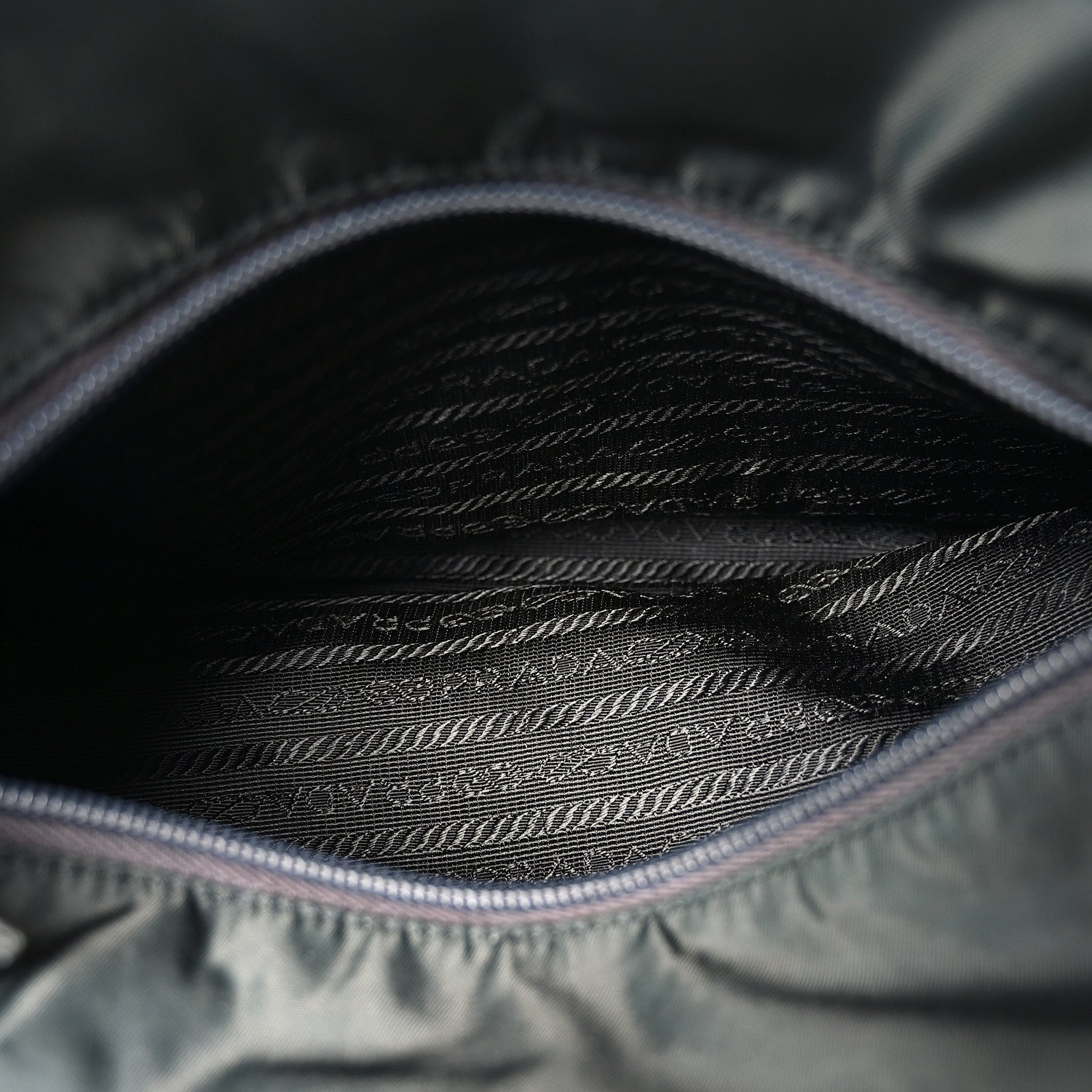 Tessuto Nylon Shoulder Bag Dark Green