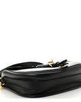 Box Calfskin Medium Bobby Flap Black