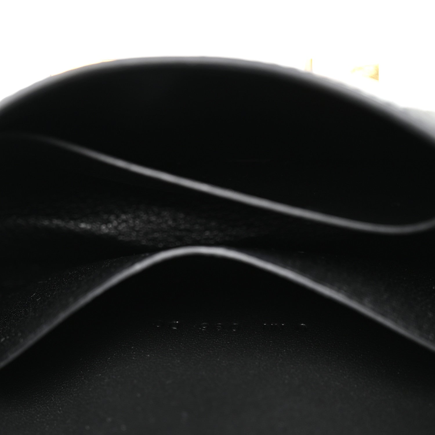 Shiny Alligator Constance Slim Wallet Black