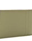 Nappa Maxi Intrecciato Card Holder New Sauge