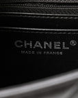 Aged Calfskin Chevron Quilted 2.55 Reissue Mini Flap So Black