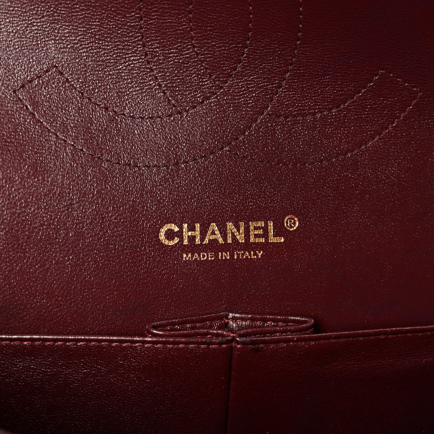 Lambskin Quilted Jumbo Double Flap Black