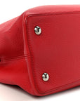 Taurillon Capucines MM  Coquelicot