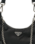 Nylon Re-Edition 2005 Shoulder Bag Black